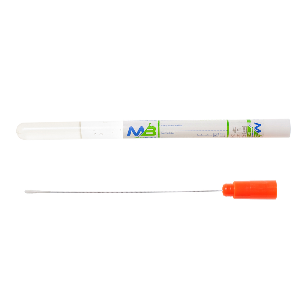 Аплікатор MICROBIOTECH стерил. в пробірці, AMIES алюміній+віскоза 420/A